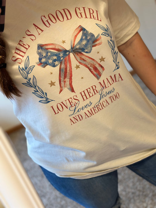 American Good Girl Tee